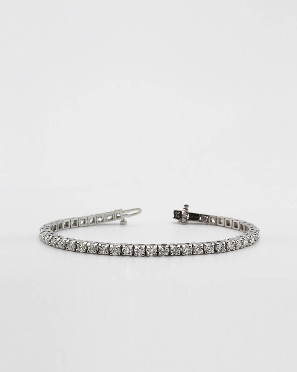 Single Row Sparkle Rhinestone Bracelet