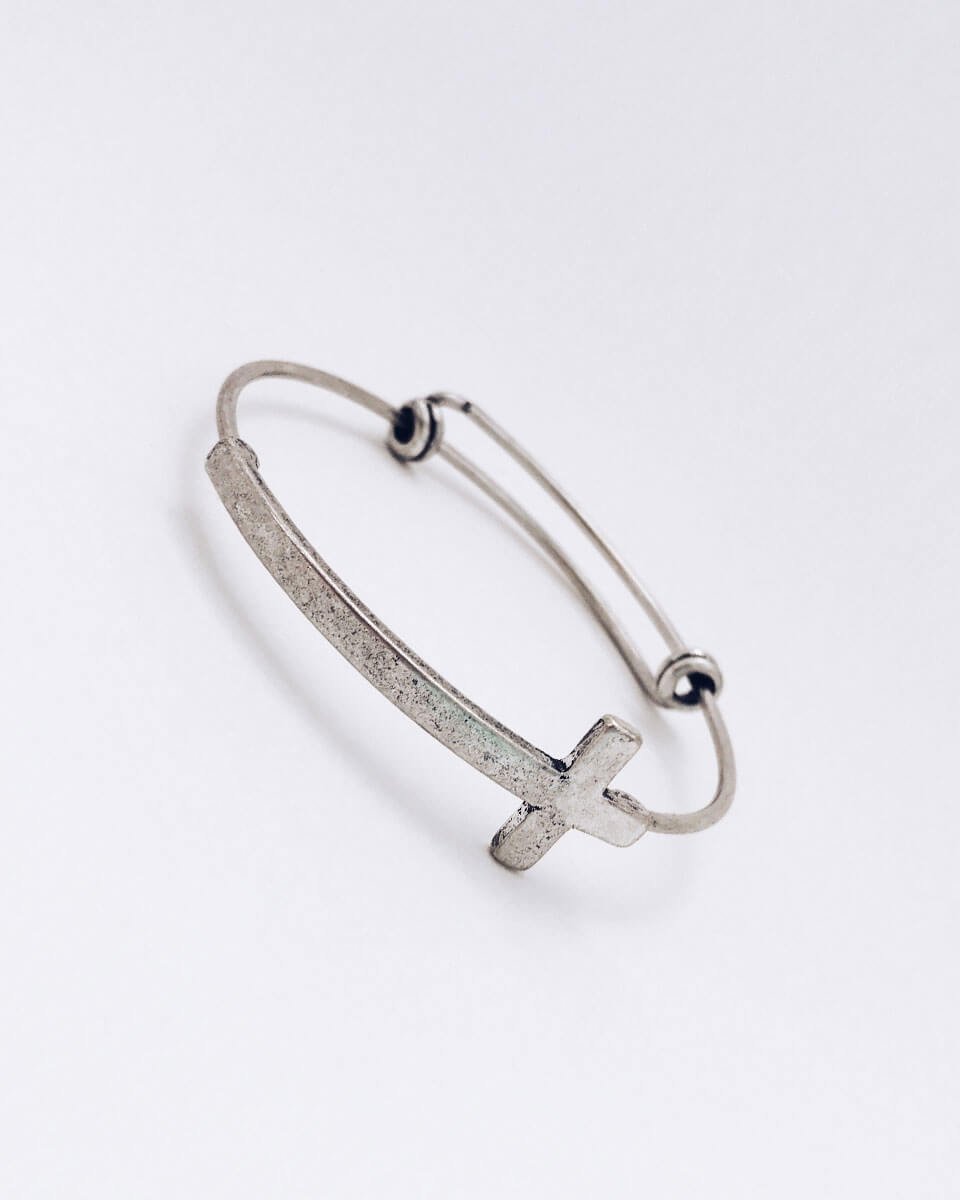 Blank Engraving Slide Wire Cuff Bracelet - Image 3